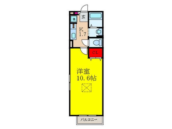 エトワ－ルミカサの物件間取画像